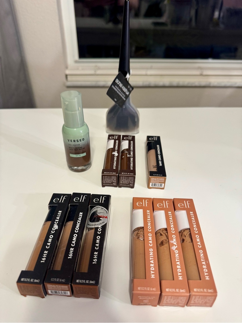ELF Hydrating & 16HR Camo Concealers Assorted Shades (Black & Brown Packaging)